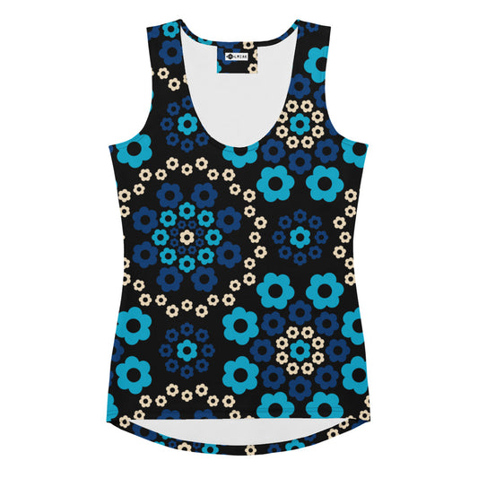 YESTERDAY blue - Tank Top | SHALMIAK
