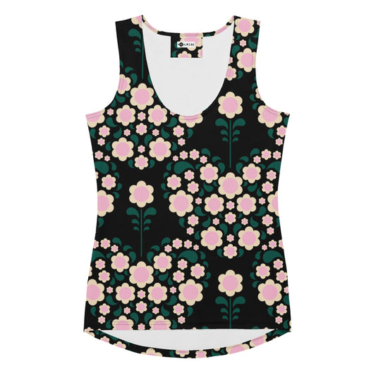 HEARTBEAT pink black - Tank Top | SHALMIAK
