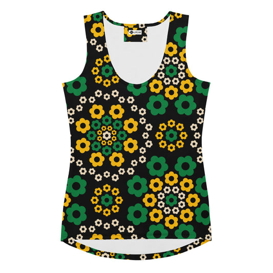 YESTERDAY yellow green - Tank Top | SHALMIAK