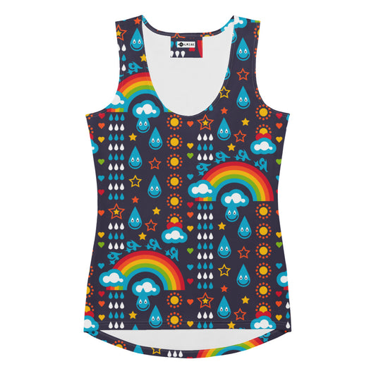 RAINBOWPHANT blue - Tank Top | SHALMIAK