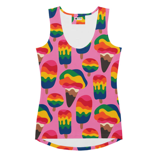 MANIC ICE pink - Tank Top | SHALMIAK