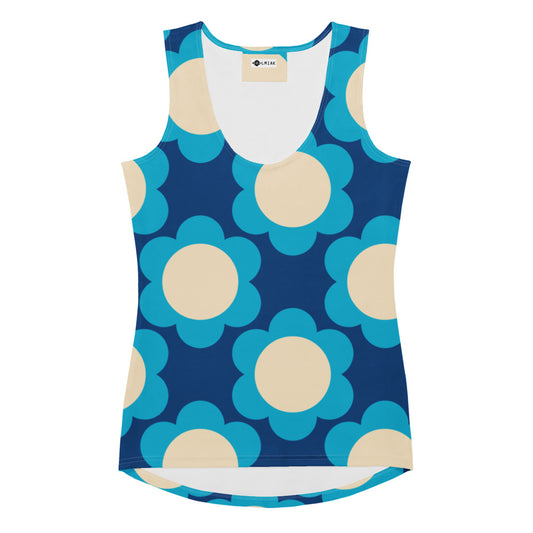 ELLIE blue - Tank Top | SHALMIAK