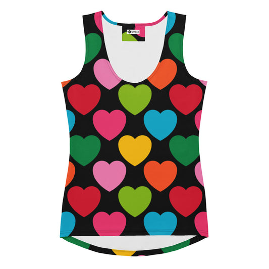 ELLIE LOVE mix black - Tank Top | SHALMIAK