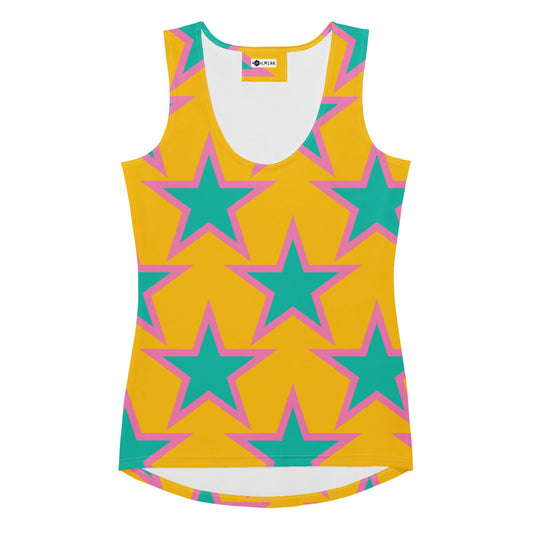 ELLIE STAR yellow - Tank Top | SHALMIAK