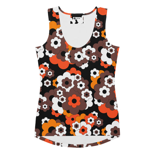 ERICA orange brown - Tank Top | SHALMIAK