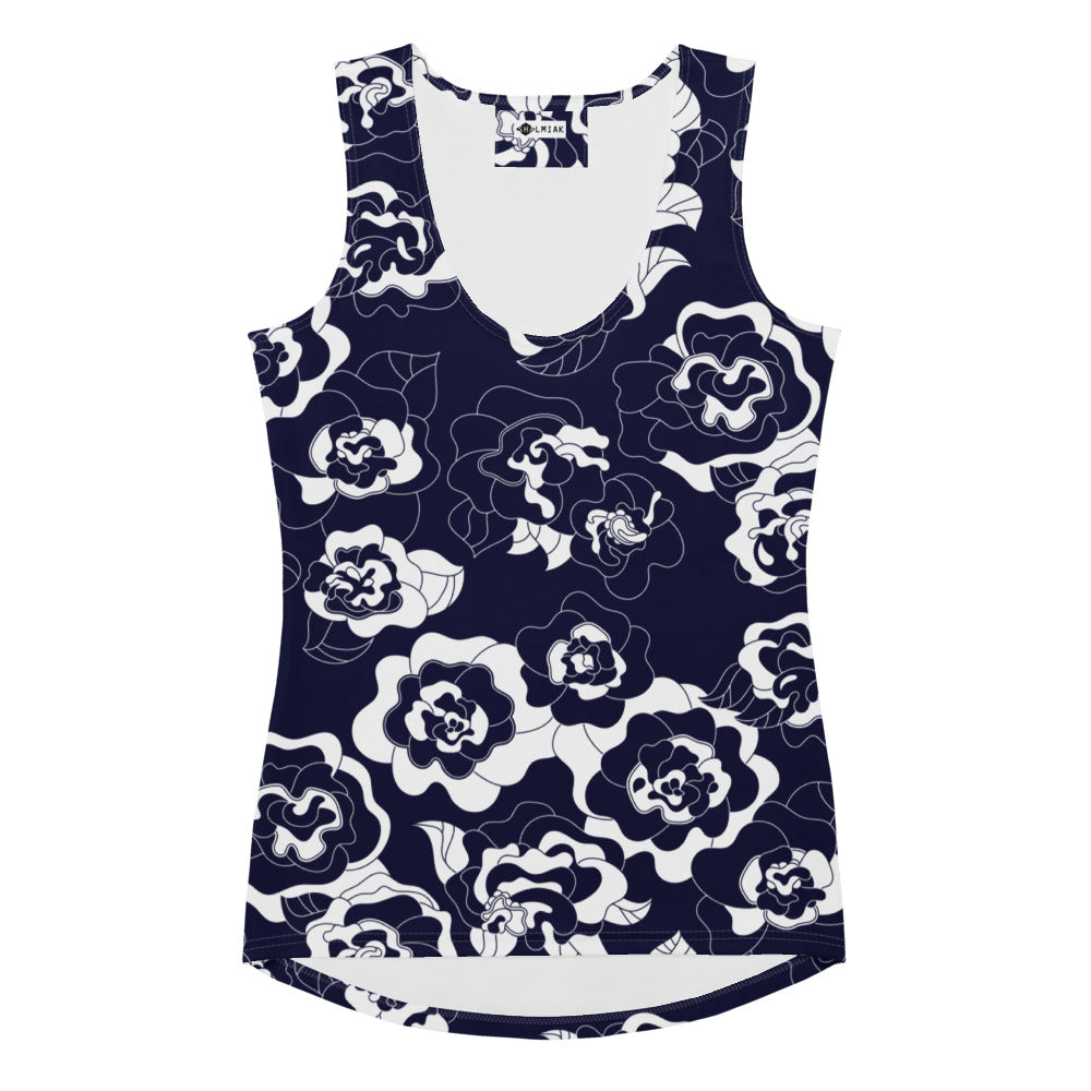 SERENITY navy - Tank Top | SHALMIAK
