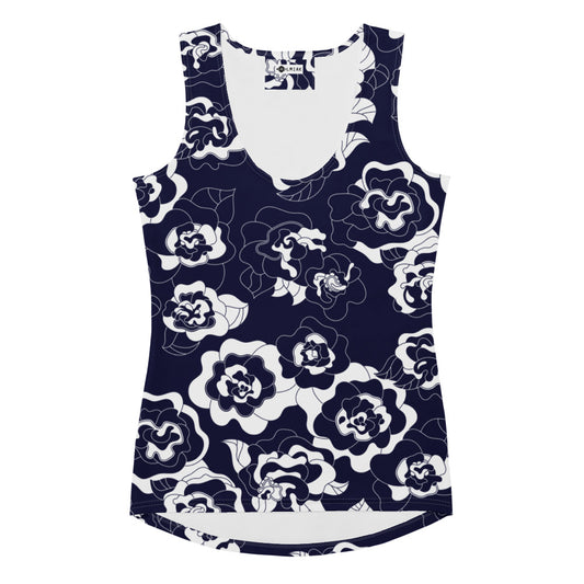 SERENITY navy - Tank Top | SHALMIAK