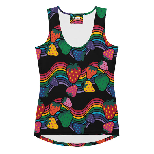 BERRYBOW black - Tank Top | SHALMIAK