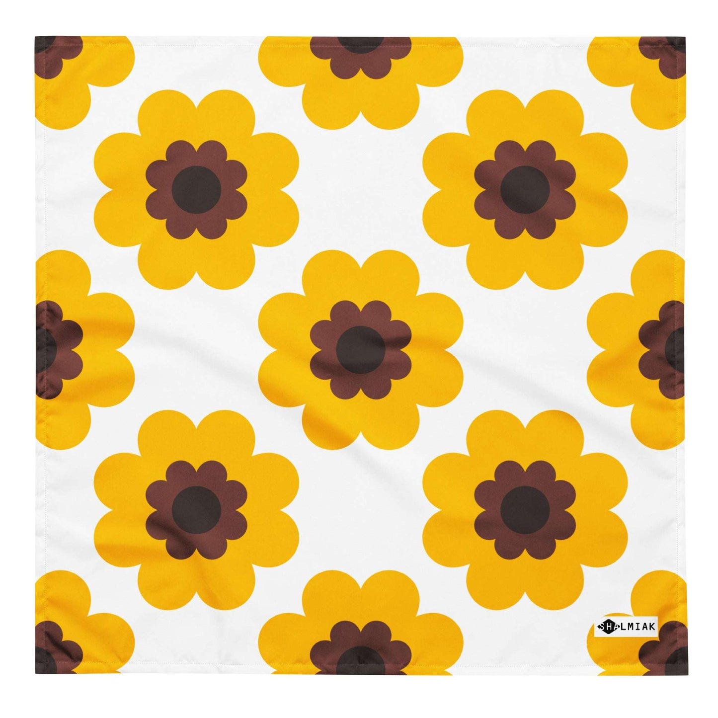 Bandana - FANCY BLOOM yellow