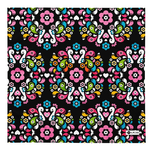 Bandana - PEACOCK LOVE happy