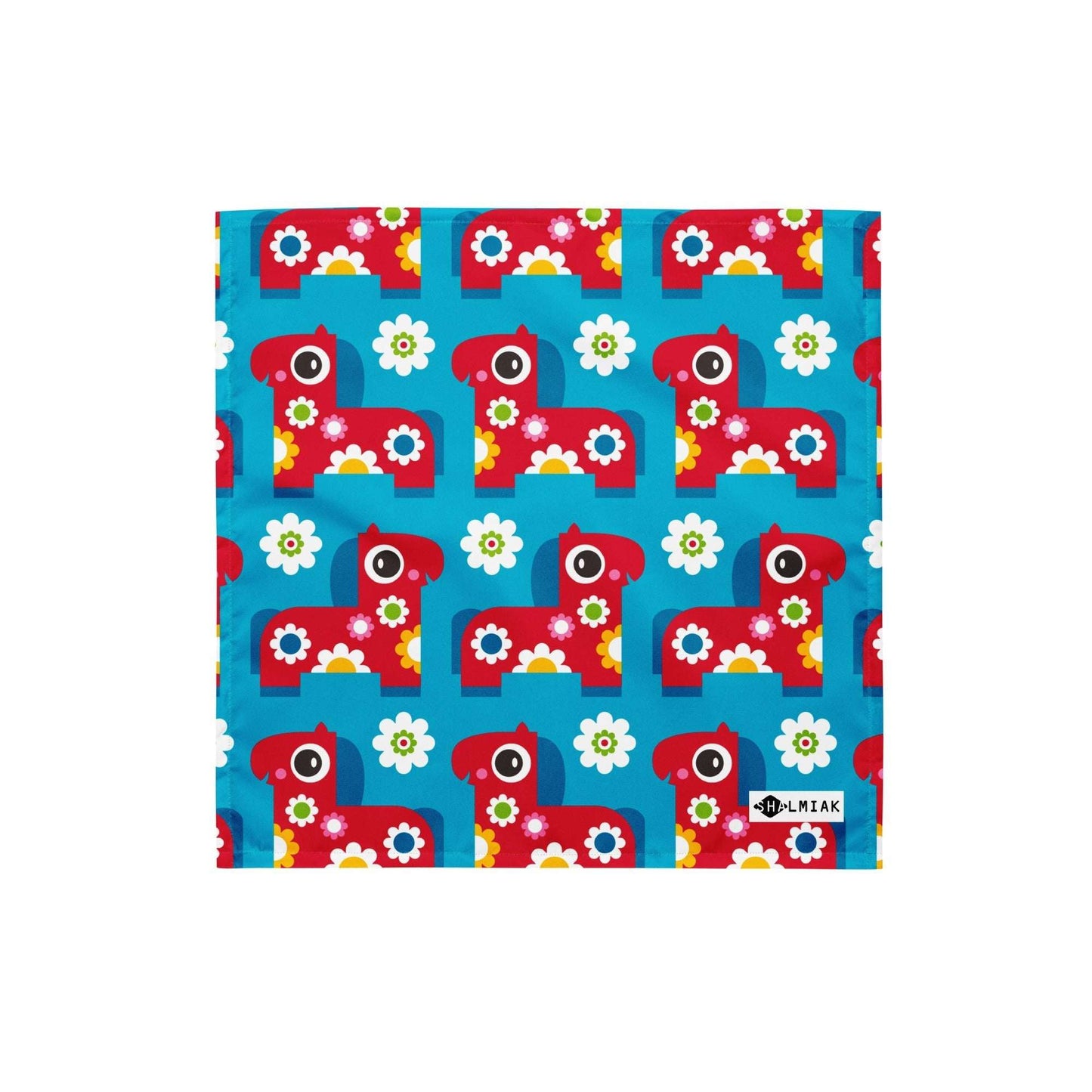 Bandana - PONY BLOOM turquoise