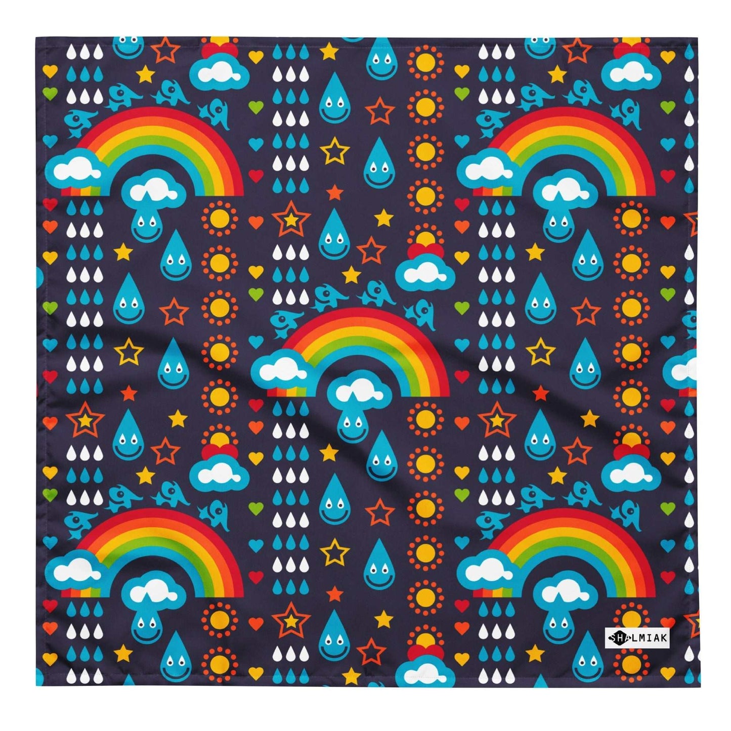 Bandana - RAINBOWPHANT blue