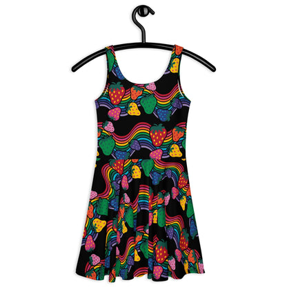 Skater Dress - BERRYBOW black
