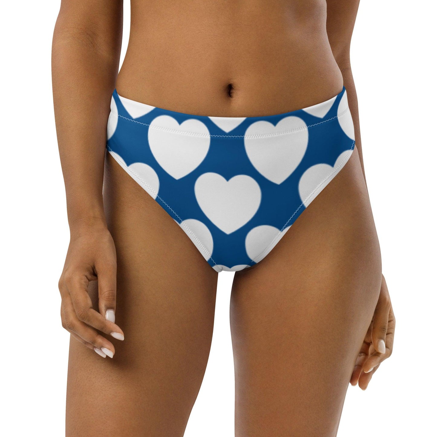 Bikini Bottom - ELLIE LOVE fin - Bold Heart Print