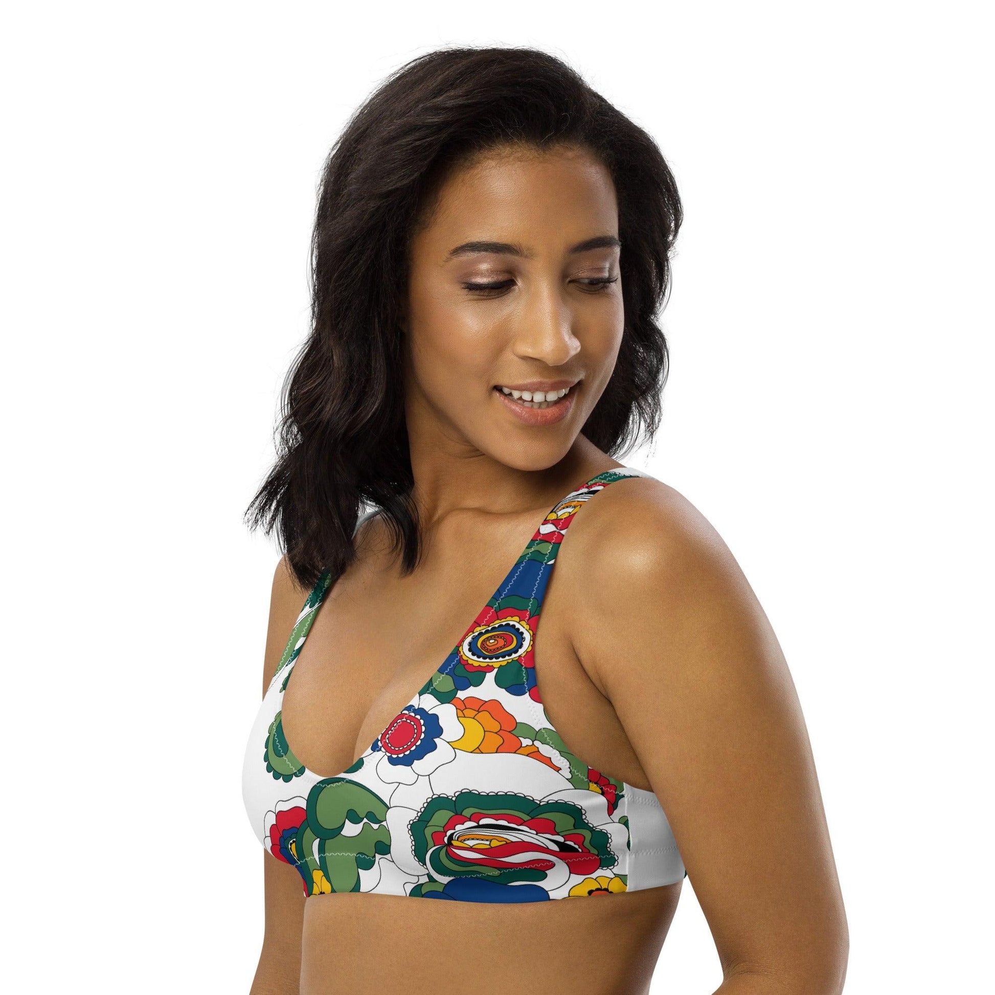 Bikini Top - GROOVY KURBITS white