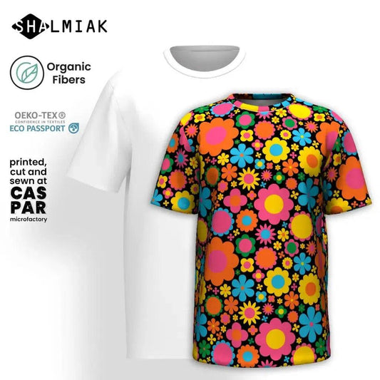 Organic Cotton T-Shirt - BLOOMPOP happy