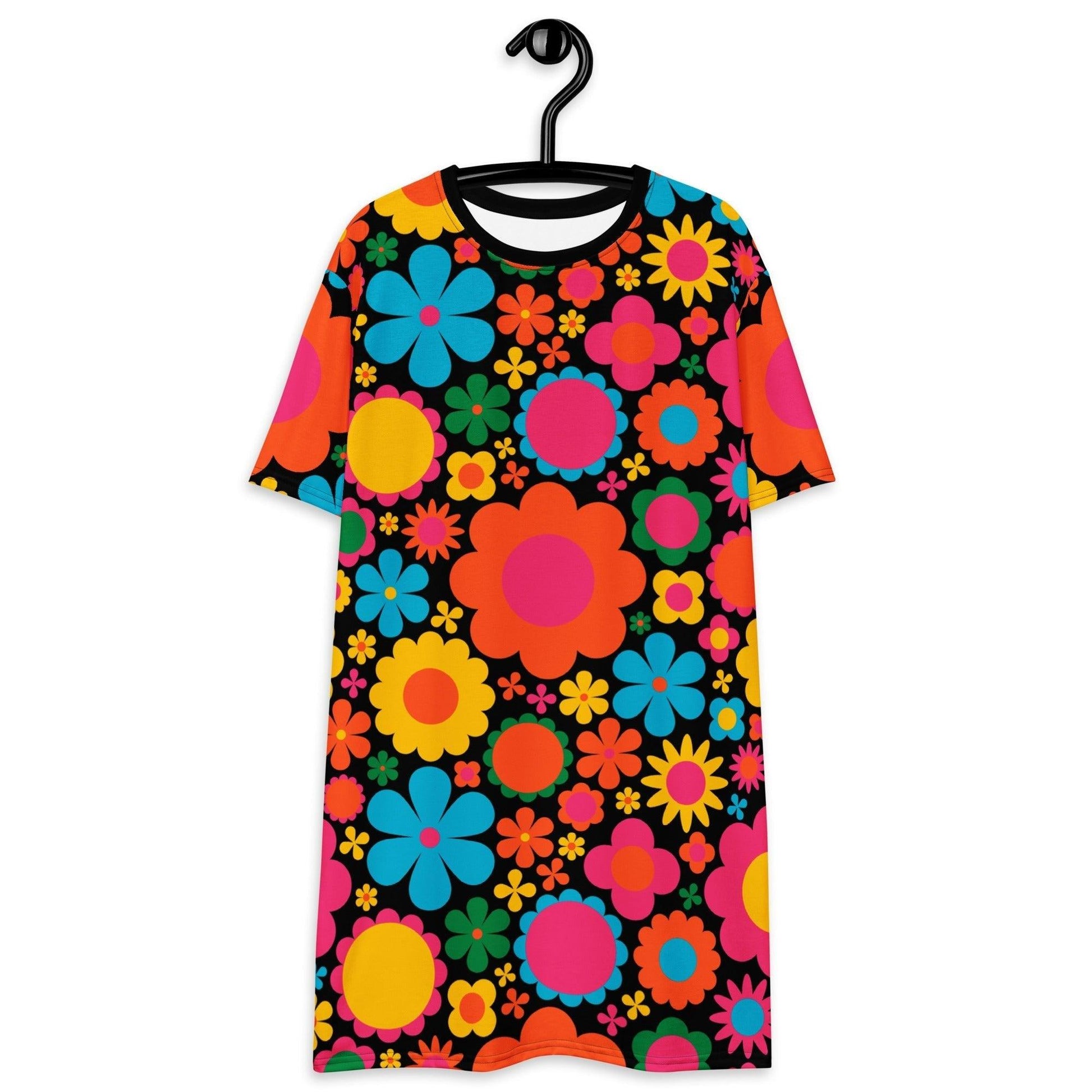 T-Shirt Dress - BLOOMPOP happy