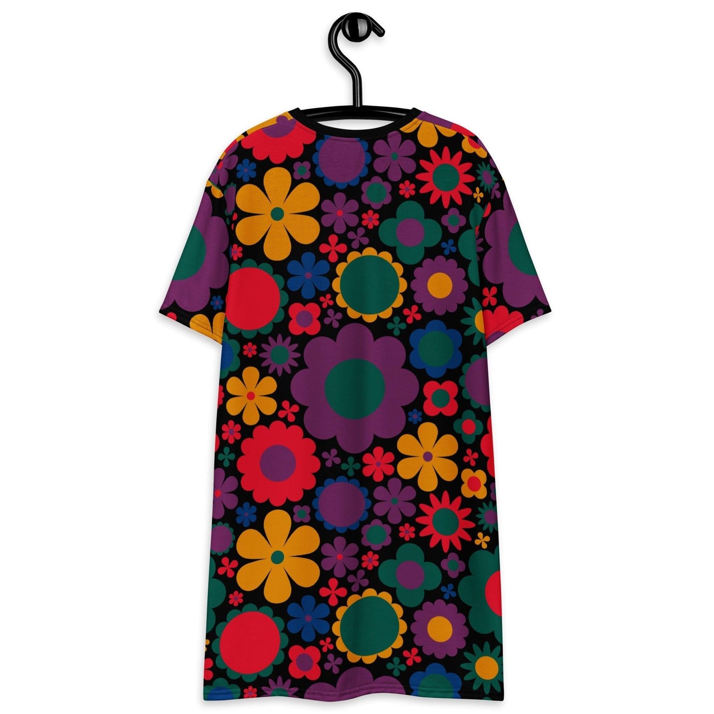 T-shirt dress - BLOOMPOP misty - Colorful bloom print
