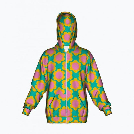 Cotton Zipper Hoodie - ELLIE