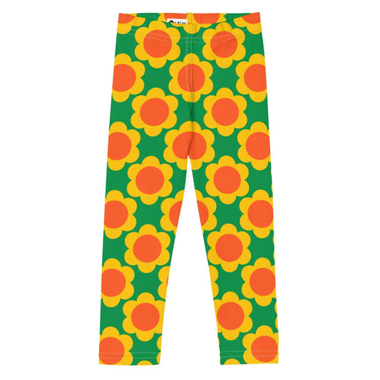 Kids' Leggings -2- ELLIE green