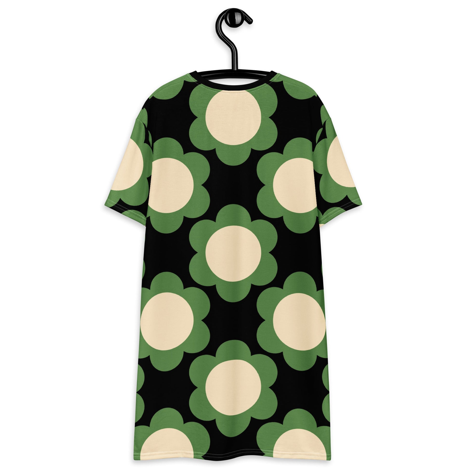 T-Shirt Dress - ELLIE green black