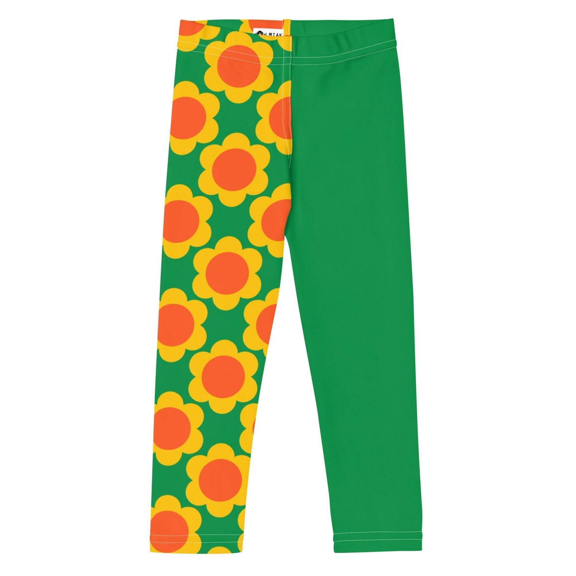 Kids' Leggings - ELLIE green
