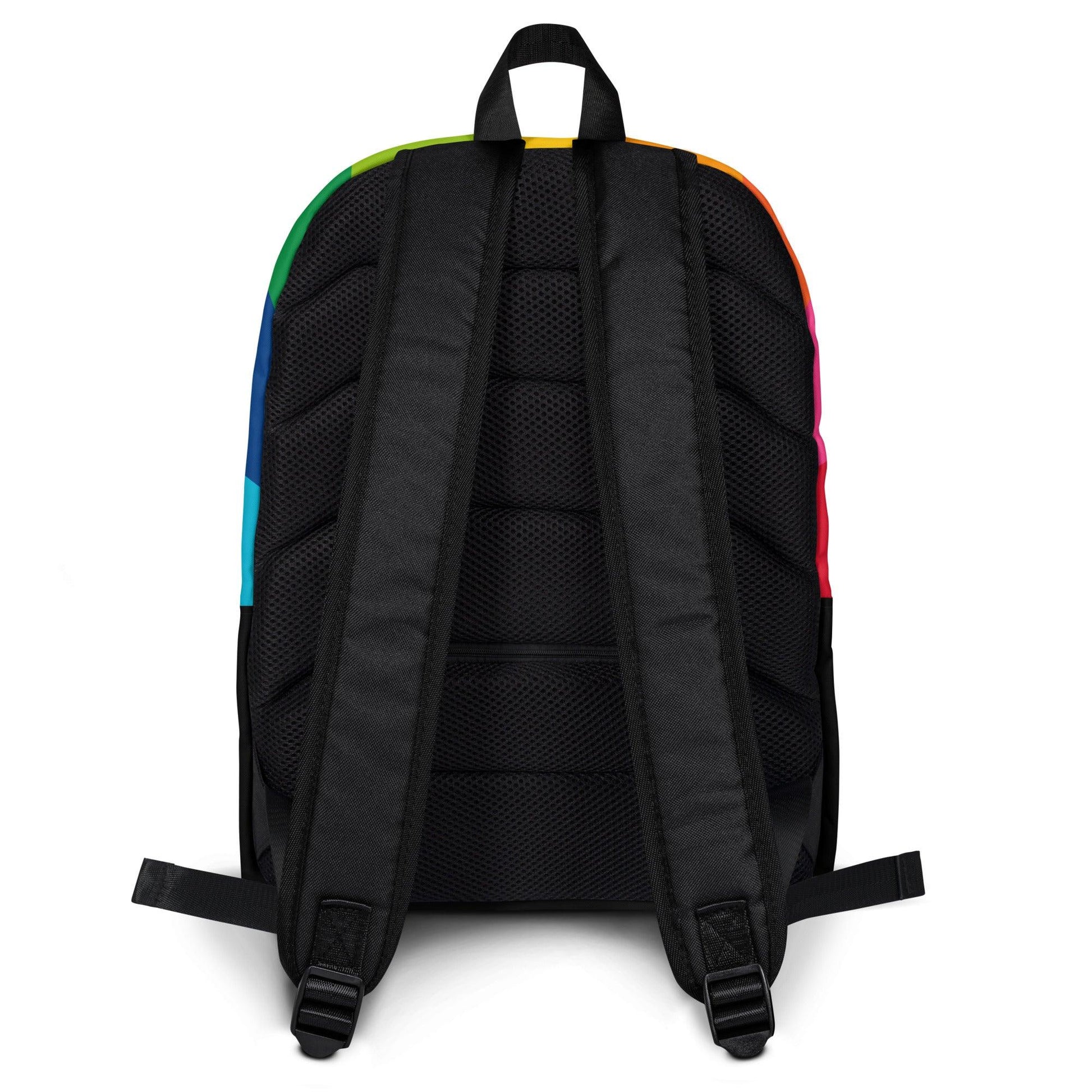 Backpack - ELLIE LOVE DOT rainbow - Bold heart print