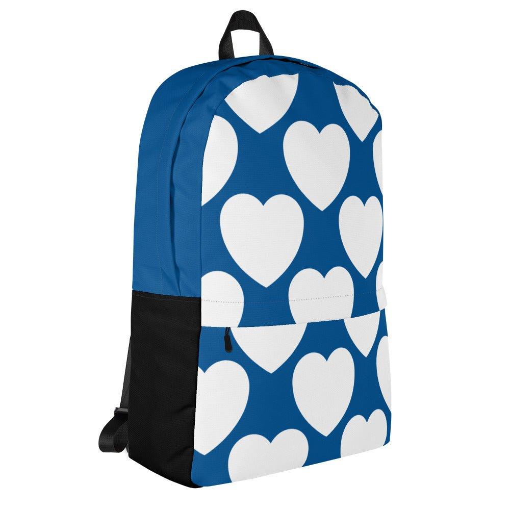 Backpack - ELLIE LOVE fin - Bold heart print