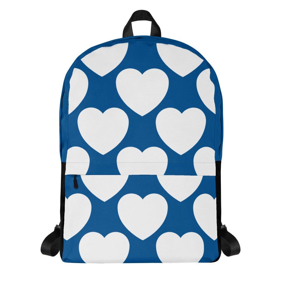 Backpack - ELLIE LOVE fin - Bold heart print Default Title
