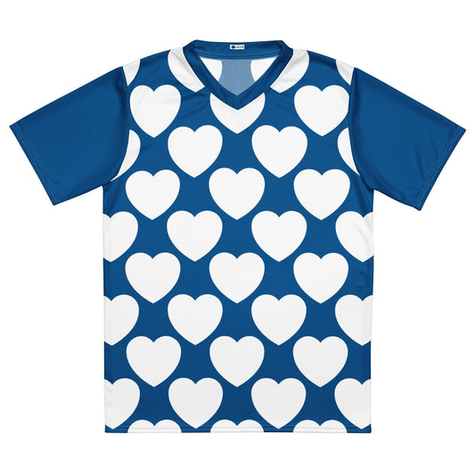 Sports Jersey - ELLIE LOVE fin - Bold heart print 6XL