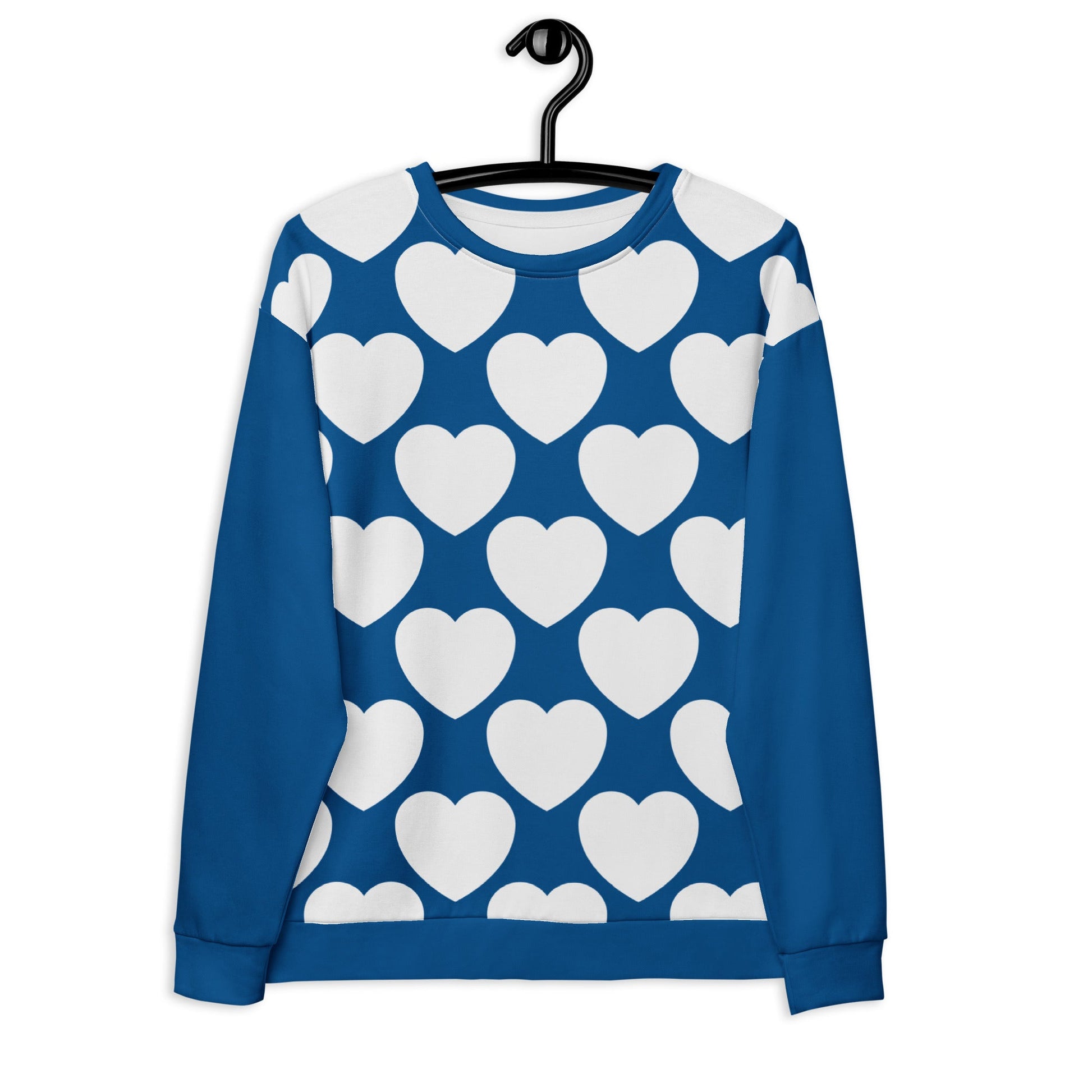 Sweatshirt - ELLIE LOVE fin - Bold Heart Print