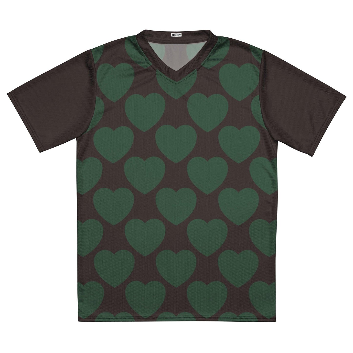 Sports Jersey - ELLIE LOVE forest - Bold heart print 6XL