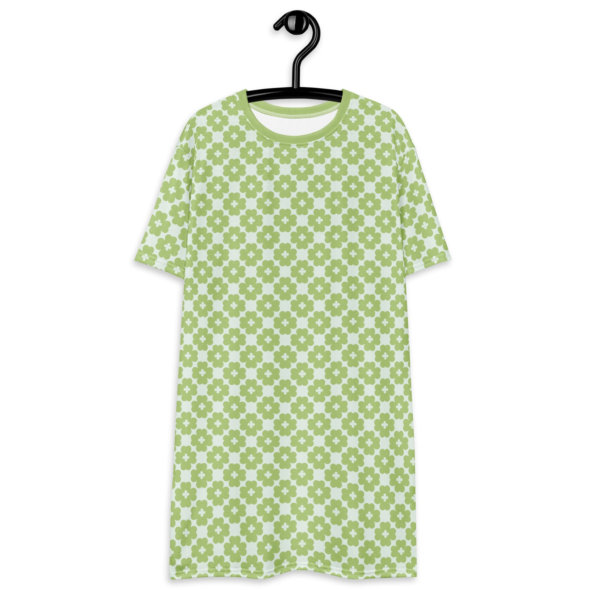 T-Shirt Dress - ELLIE LUCK tender green