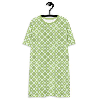 T-Shirt Dress - ELLIE LUCK tender green