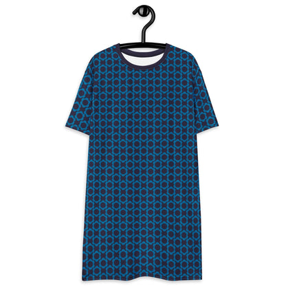 T-Shirt Dress - ELLIE mini blue