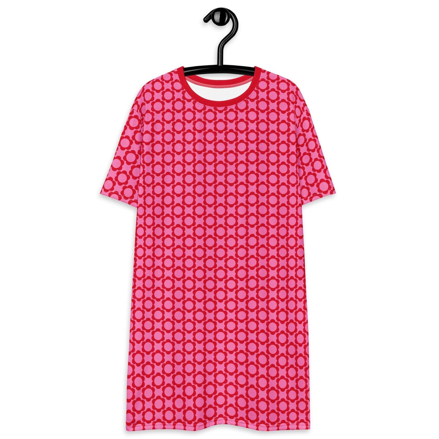 T-Shirt Dress - ELLIE mini red