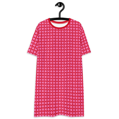 T-Shirt Dress - ELLIE mini red
