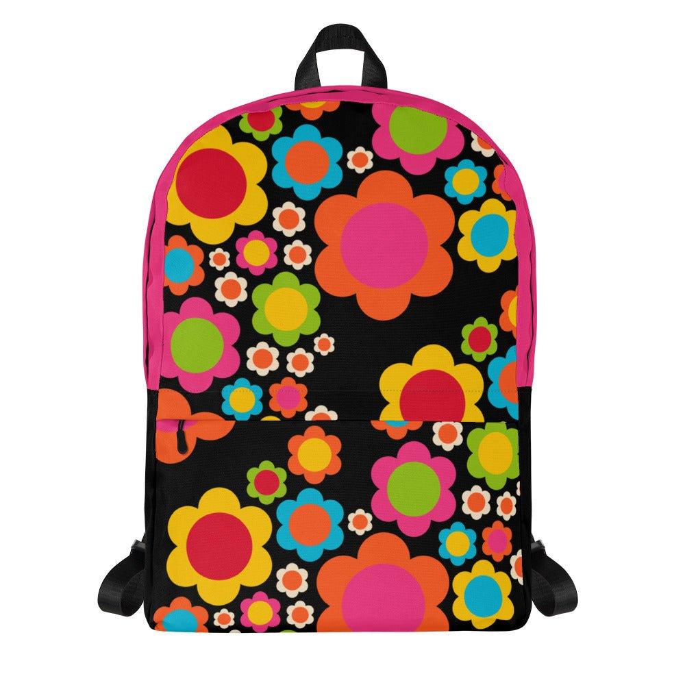 Backpack - ELLIE MIX - Colorful flower mix print Default Title