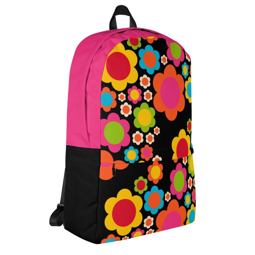 Backpack - ELLIE MIX - Colorful flower mix print