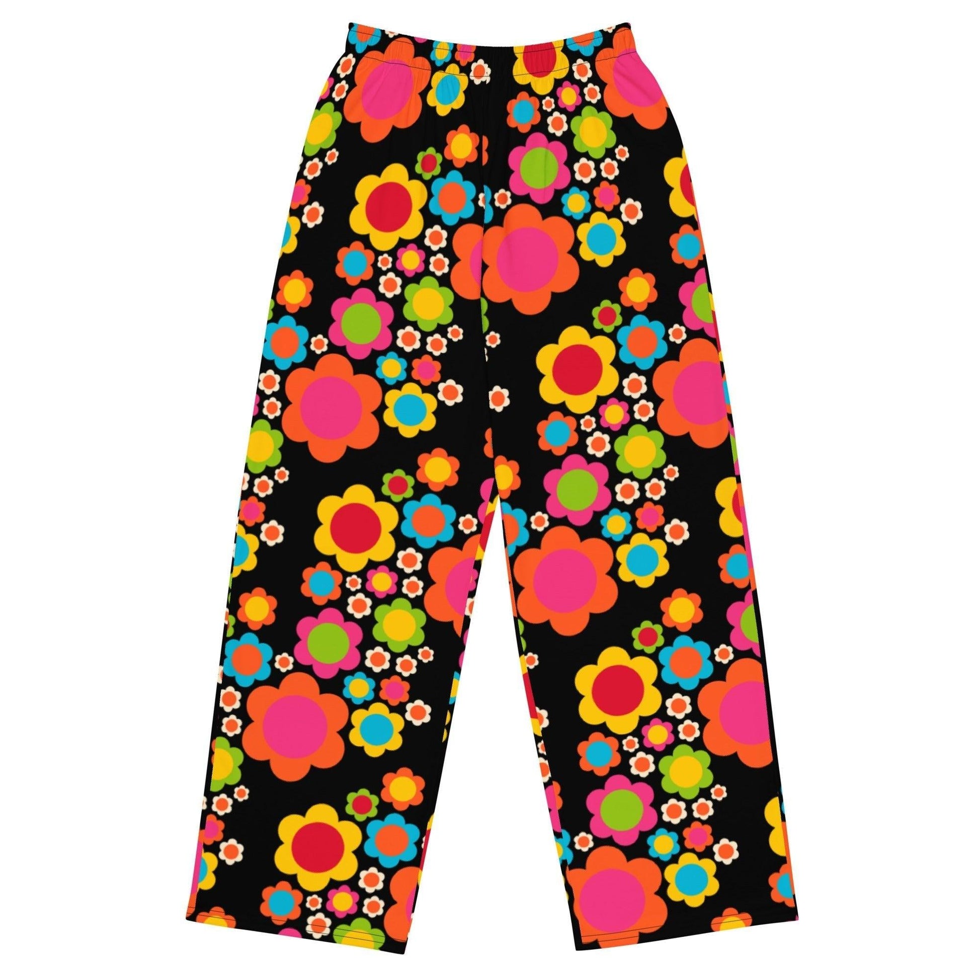 Pants - ELLIE MIX - Colorful flower mix print 6XL