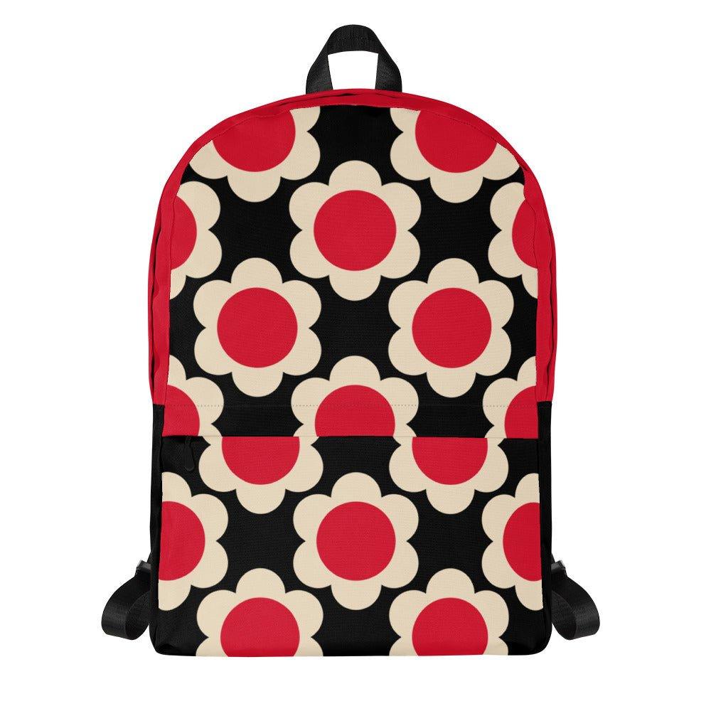 Backpack - ELLIE red black