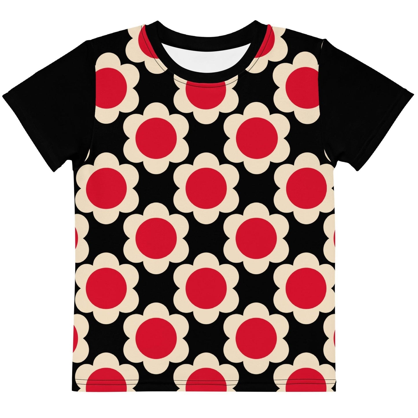 Kids' T-Shirt - ELLIE red black