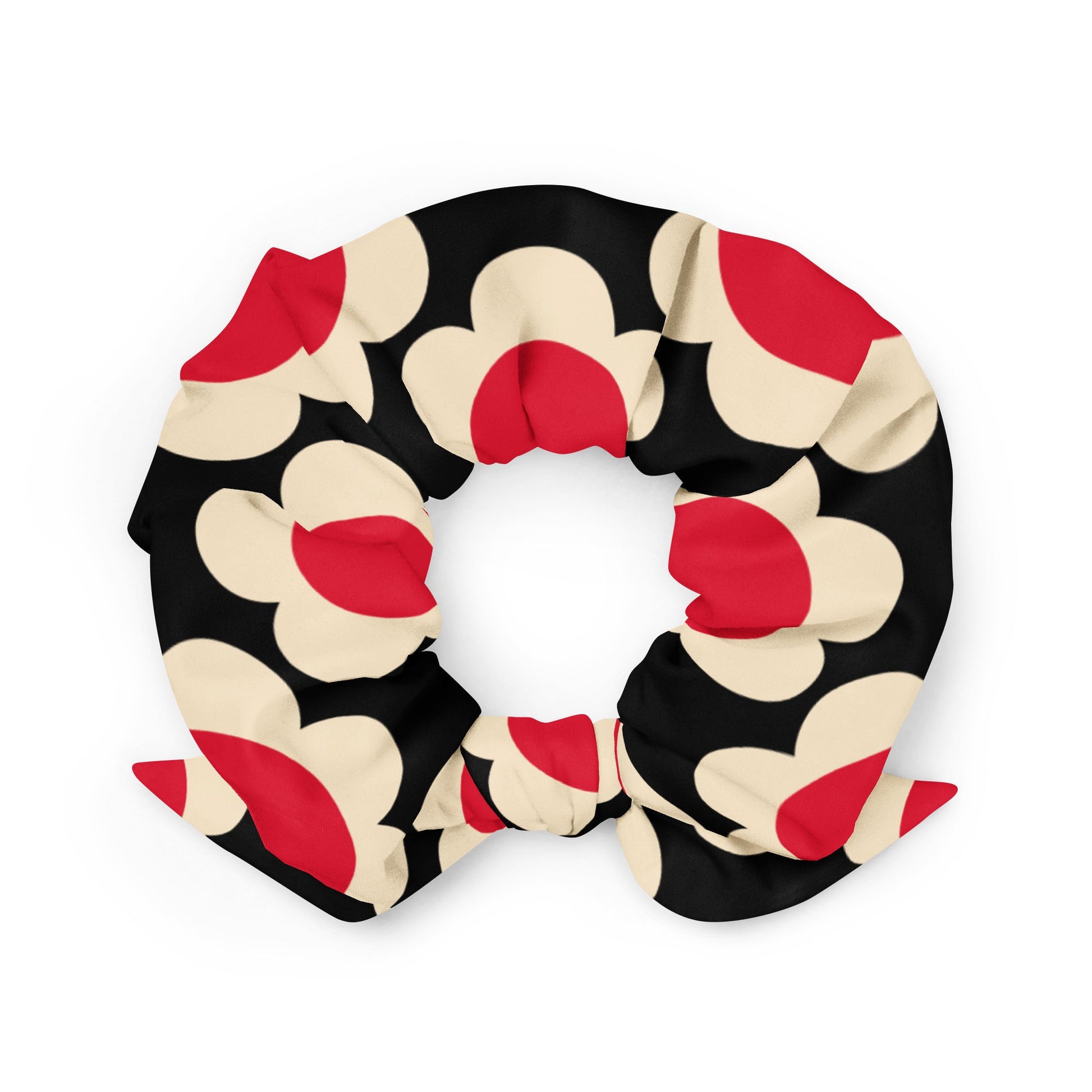 Scrunchie - ELLIE red black