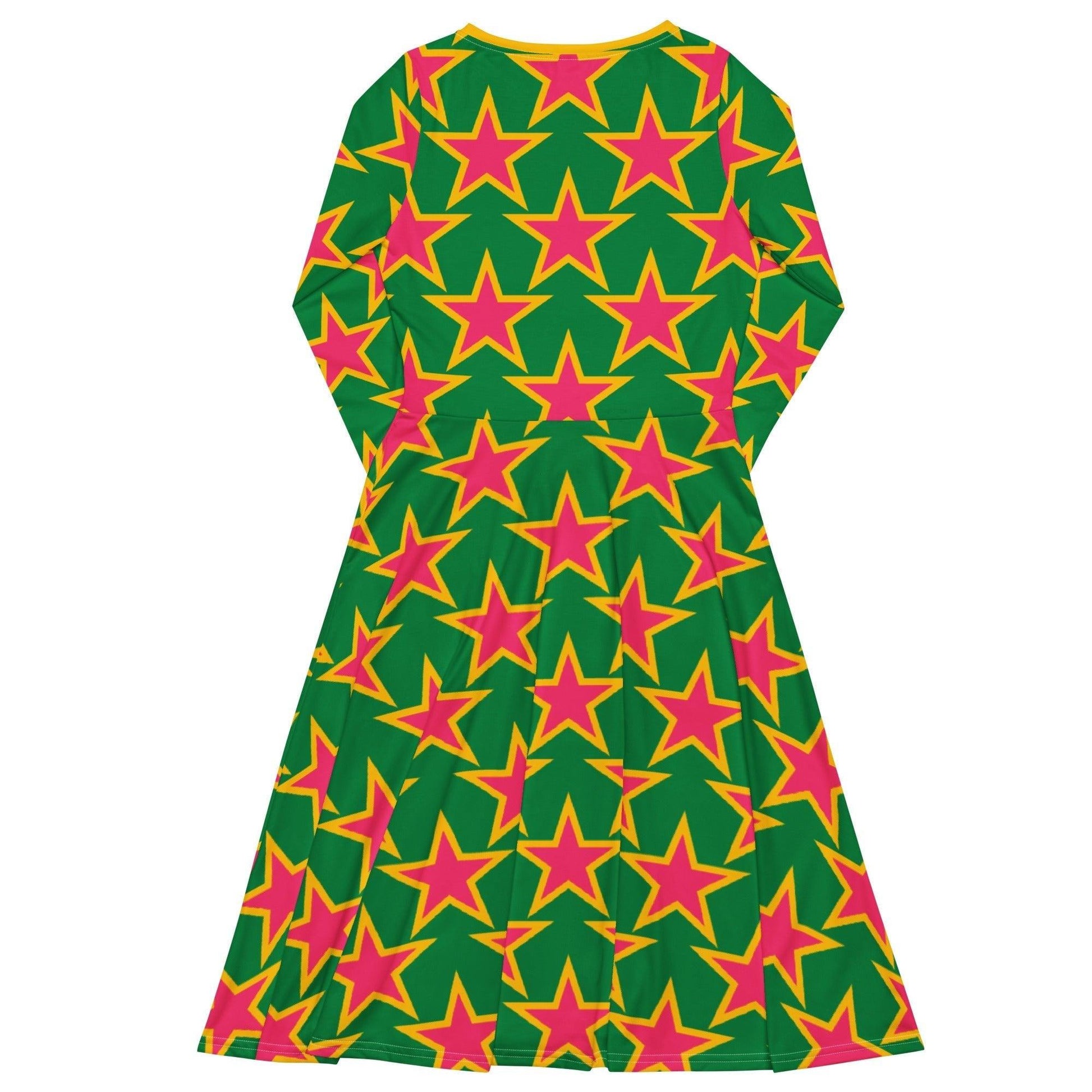 Midi Dress - ELLIE STAR green