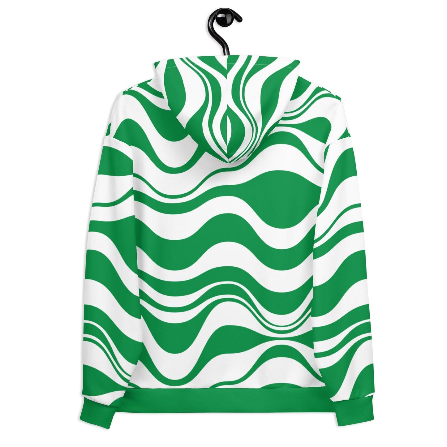 Hoodie - ENERGY WAVES green