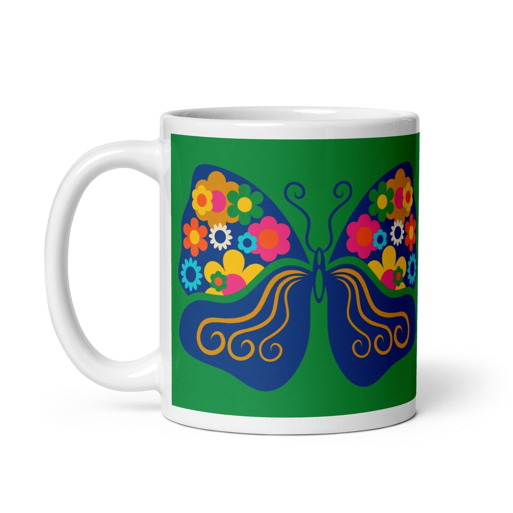 Mug - FAB FLOVERYFLY green