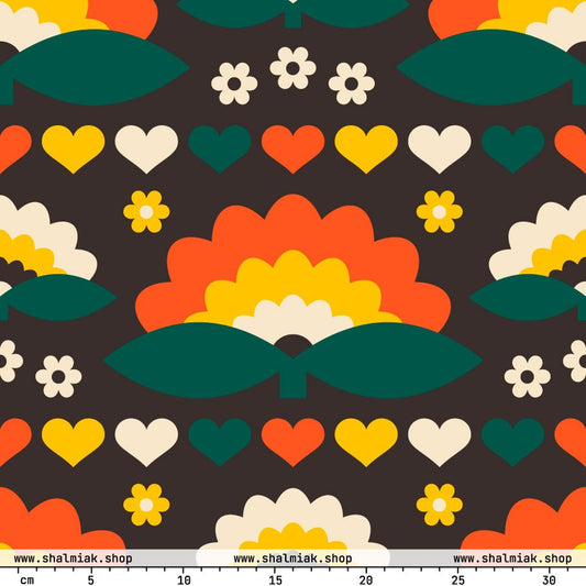FALL IN LOVE orange brown | SHALMIAK