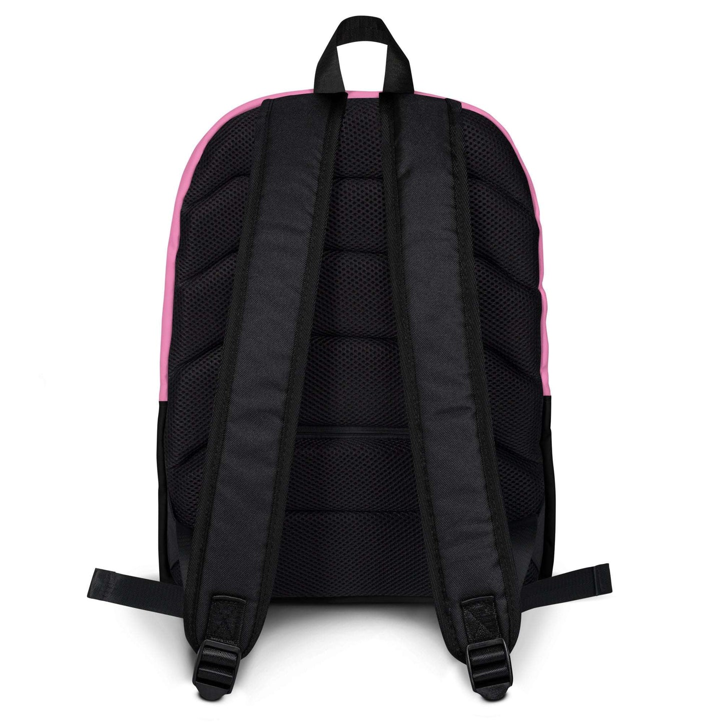 Backpack - FANCY BLOOM pink mint - Pretty floral print