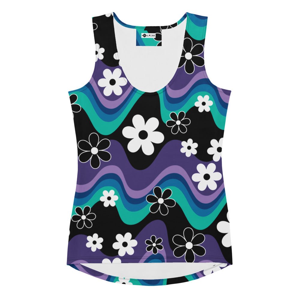 Tank Top - FLORA RAVE purple