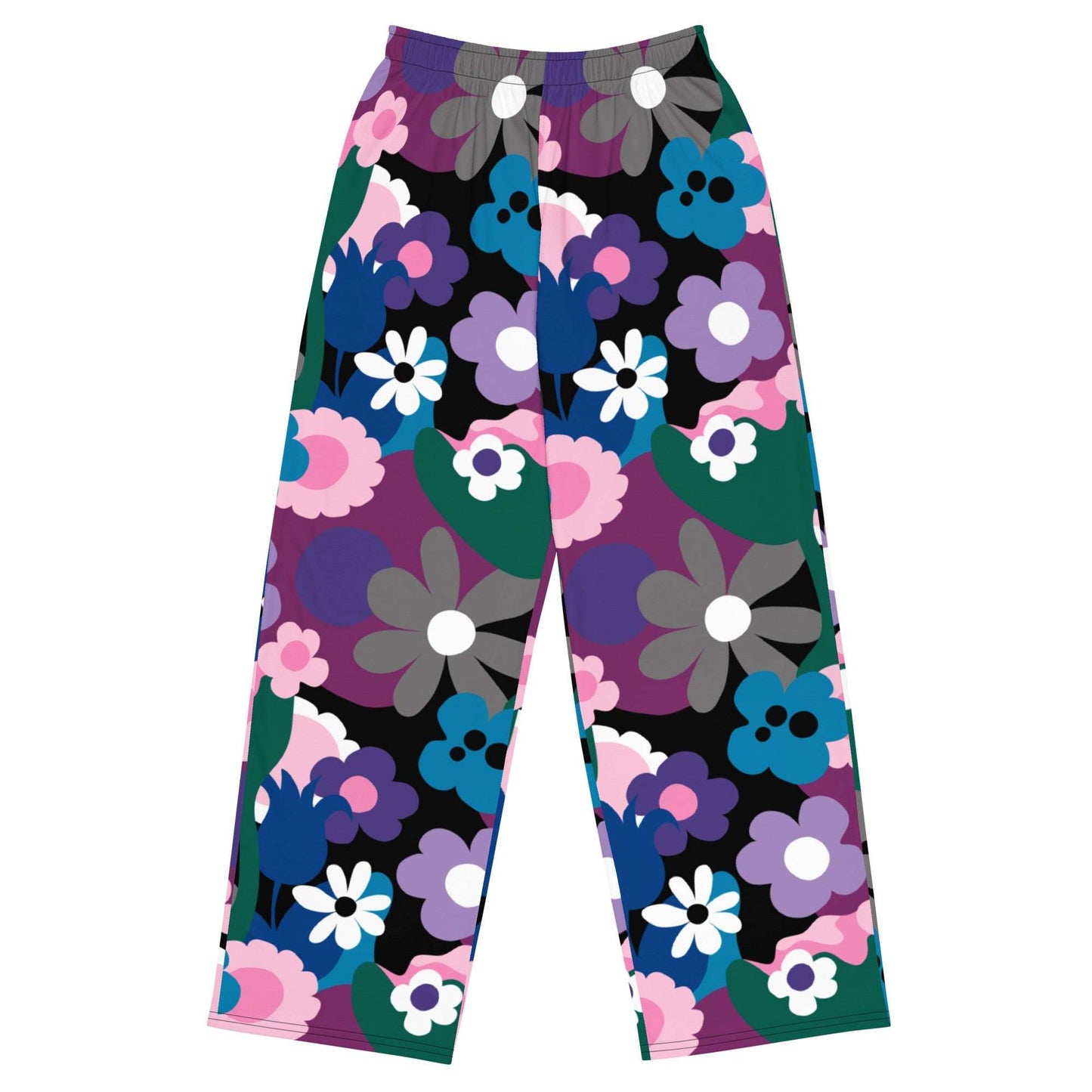 Pants - FLORALEI cool - Artsy flower print 6XL
